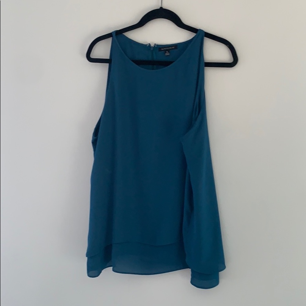Flirty blouse.